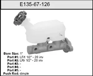 Bendix MASTER CYLINDER 444382 