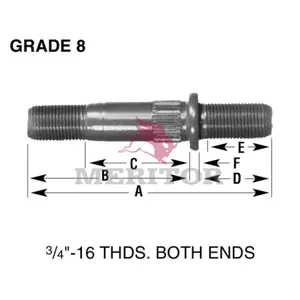 Meritor Stud/Rh 721304 