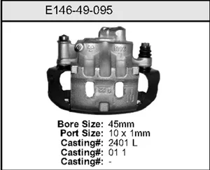 Bendix CALIPER 444900 