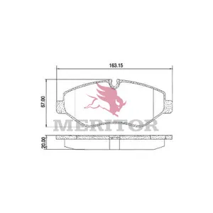 Meritor Disc Pad Set 771128 
