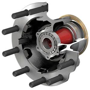 Conmet Iron PreSet FF Front Hub HP10 ABS 288256 