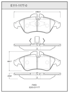 Bendix DISC PAD 450278 