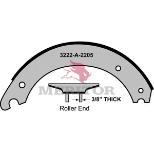 Meritor Reman Shoe 791470 