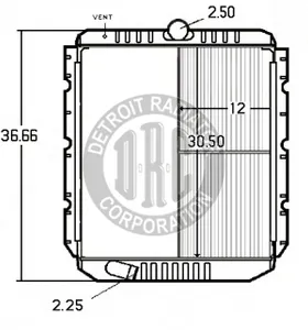 Detroit Radiator International 922438 