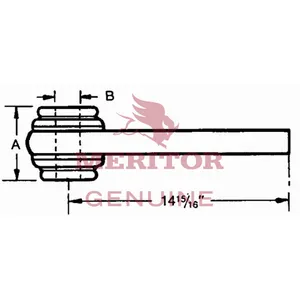 Meritor Ay-Tor Rod End 735414 