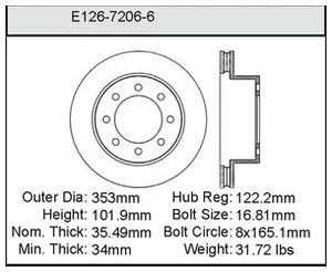 Bendix ROTOR 443732 