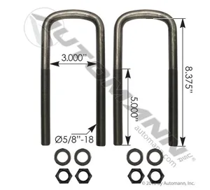 Automann U Bolt Kit Semi 347192 
