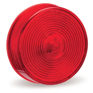 Grote Clr/Mkr Lamp - Clr/Mkr Lmp,2.5Dia,Red,Sld W/Optic Lens 216070 