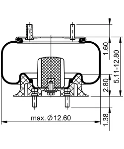Automann Air Spring Roll 952304 