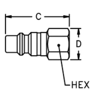 Eaton Cplng air com 1405349 