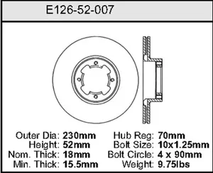 Bendix ROTOR 457324 