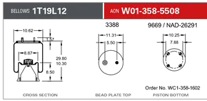 Firestone 1T19L12 AIR 592140 