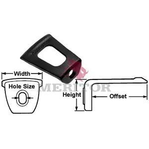 Meritor CLAMP-RIM 775528 