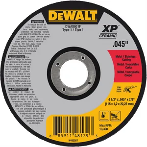 Dewalt (Black & Decker) 6  X .045  X 7/ 1221174 