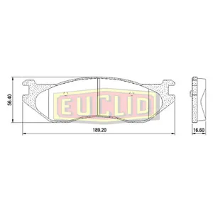 Meritor DISC PAD SET 756200 