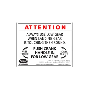 Holland DECAL,LANDNG GE 1185651 