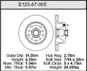 Bendix ROTOR 457114 