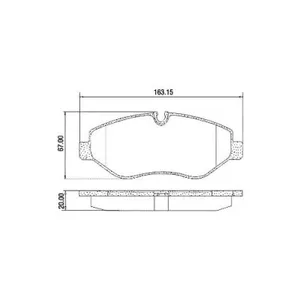 Meritor DISC PAD SET 785876 