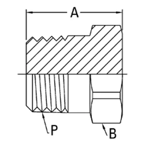 Eaton PLUG - NPTF 1178762 