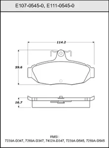 Bendix DISC PAD 454040 