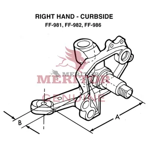 Meritor Knuckle/Spider 761904 