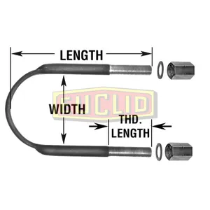 Euclid U-Bolt Assembly 325726 