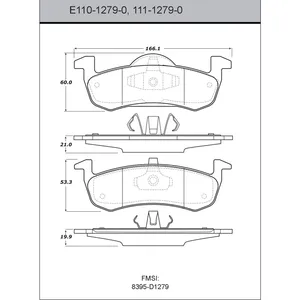Bendix DISC PAD 446698 