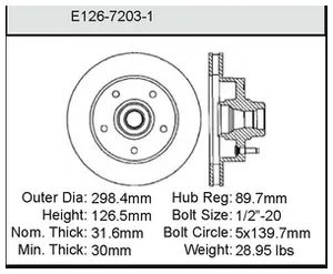 Bendix ROTOR 444478 