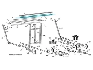 Donovan Cross Bar - Tarp Roller 270462 