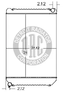Detroit Radiator Freightliner 1155118 