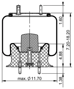 Automann Air Spring Roll 381242 