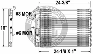 Detroit Radiator Ac Condensers 920220 