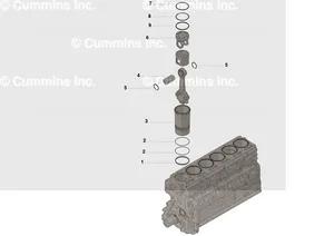 Cummins Kit,Cylinder 1398359 