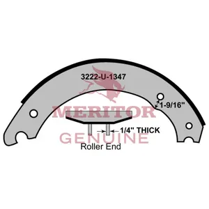 Meritor Kit Shoe Lng 760984 