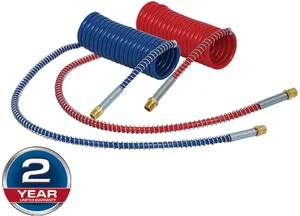 Tectran Aircoil-15 Ft - Blue---12&40 Leads-1/2 Fittings 1557654 