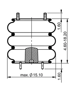Automann Air Spring 1139168 