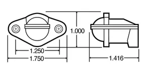 Truck-Lite CRTSY LAMP 1093512 