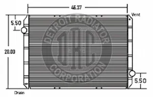 Detroit Radiator International 926506 
