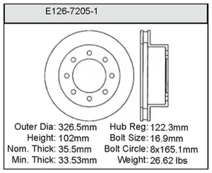 Bendix ROTOR 455348 