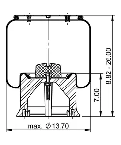 Automann Air Spring Roll 376644 