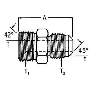 Eaton Adapter SAE 45 876478 