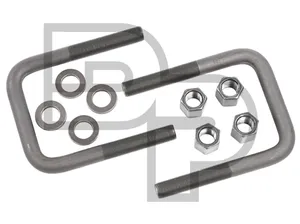 Dayton Single U-Bolt w/Washer & Nuts 212044 