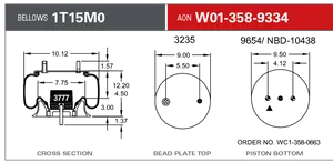 Firestone 1T15MO RB 592132 