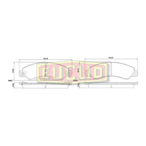 Meritor DISC PAD SET 758492 