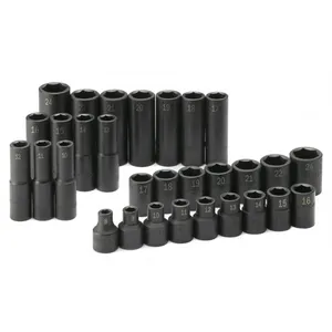 S-K Hand Tools SOC SET IMP 1/2 1332090 