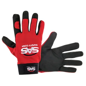 SAS Safety Corp GLOVE MED RED 1315192 