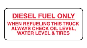 SafeTruck by Ms. Carita DECAL DIESEL 1086114 