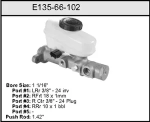 Bendix MASTER CYLINDER 454282 