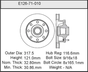 Bendix ROTOR 448860 