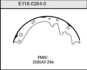 Bendix BRAKE SHOE 478058 